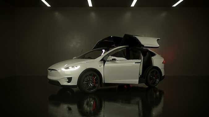 Tesla Model X 2016 Free 3D model