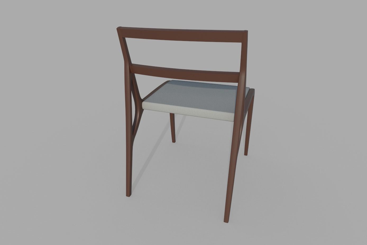 Chair-35 chair Low-poly 3D model_3