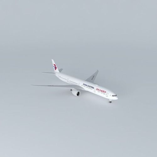 China Eastern Airlines Boeing 777 39P ER B 2001  New Livery 2... Free 3D model