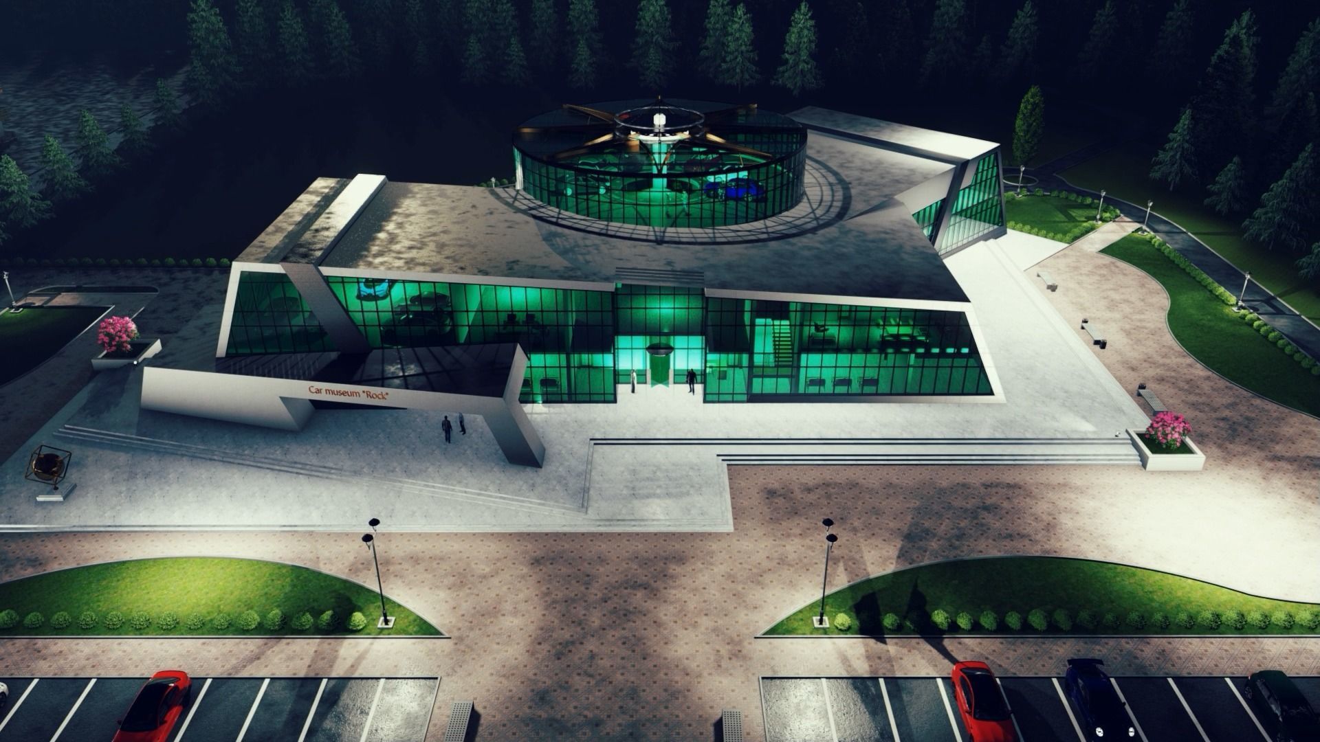 Architectural project 3D model_3