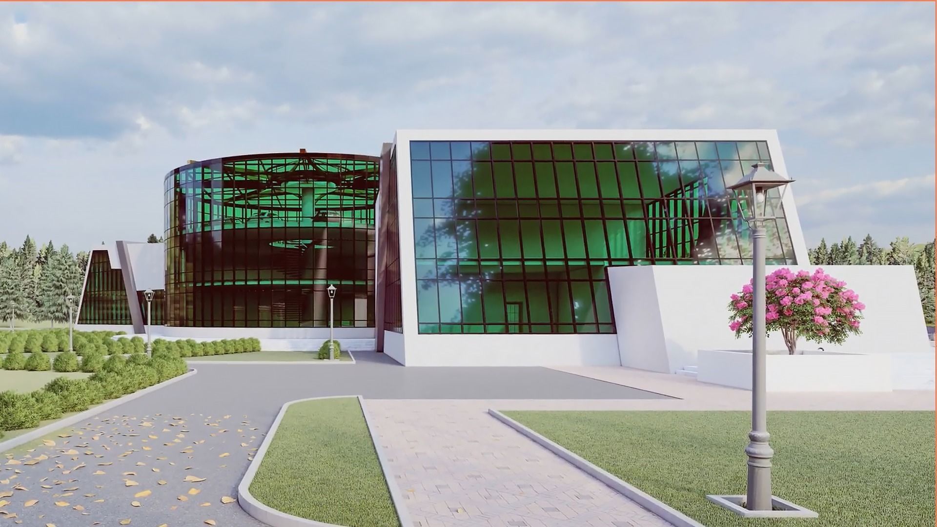 Architectural project 3D model_4