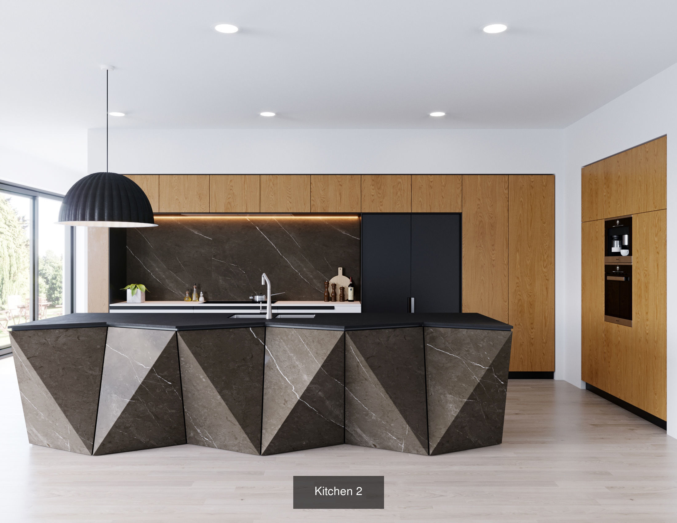 Kitchen set 3D Model Collection_23