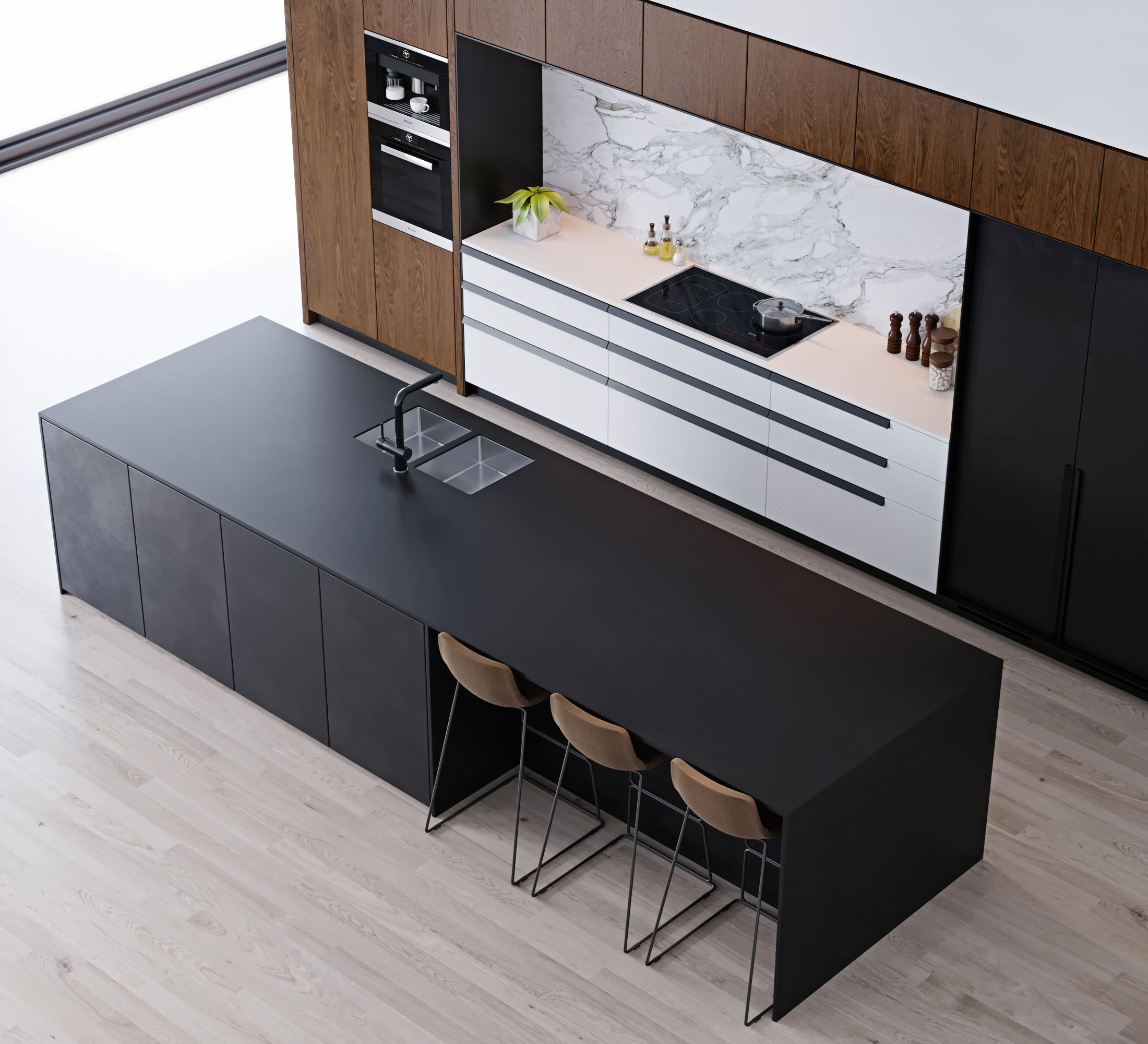 Kitchen set 3D Model Collection_18