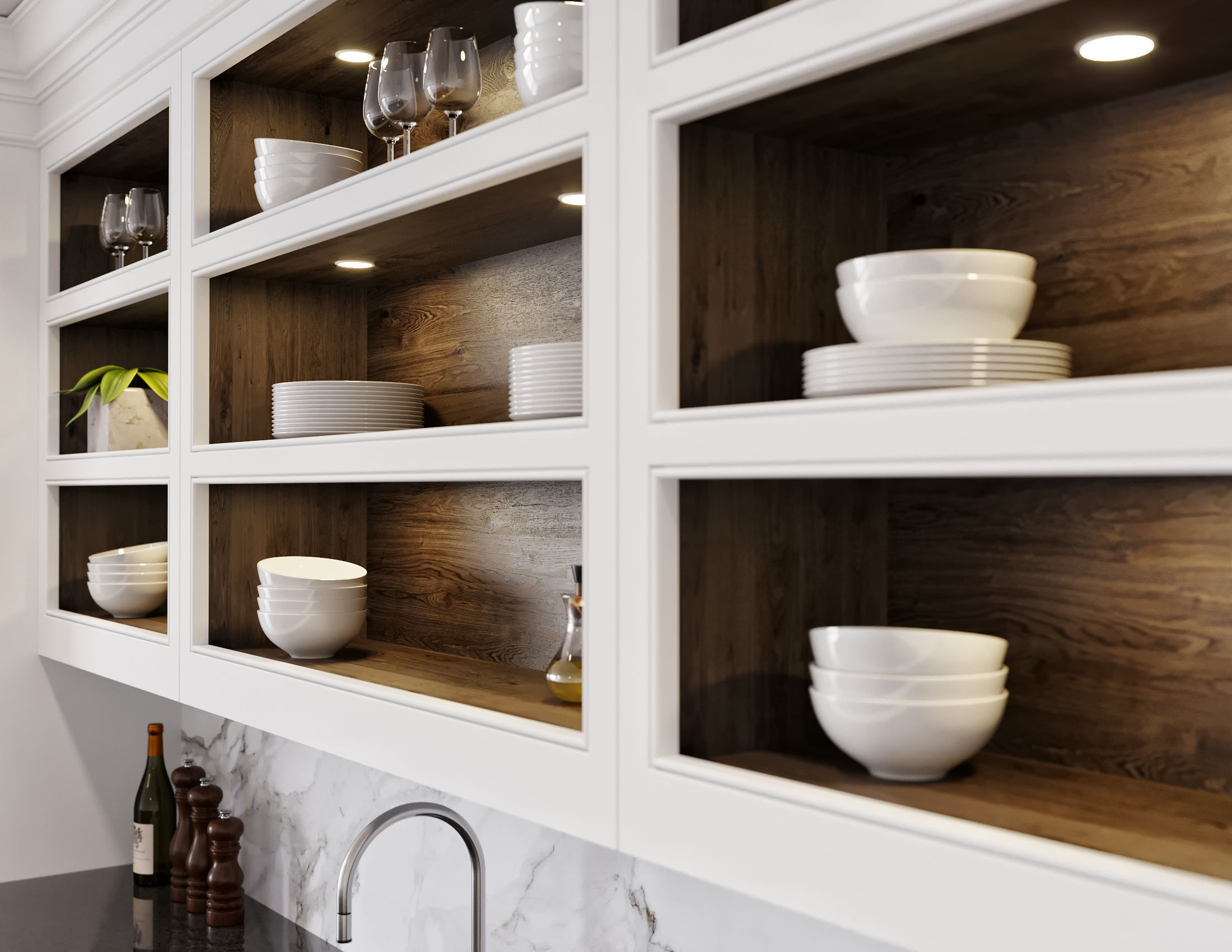 Kitchen set 3D Model Collection_13