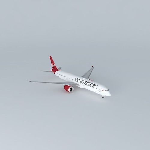 Virgin Atlantic Airways Boeing 787 9 Dreamliner G VNEW  Birth... Free 3D model