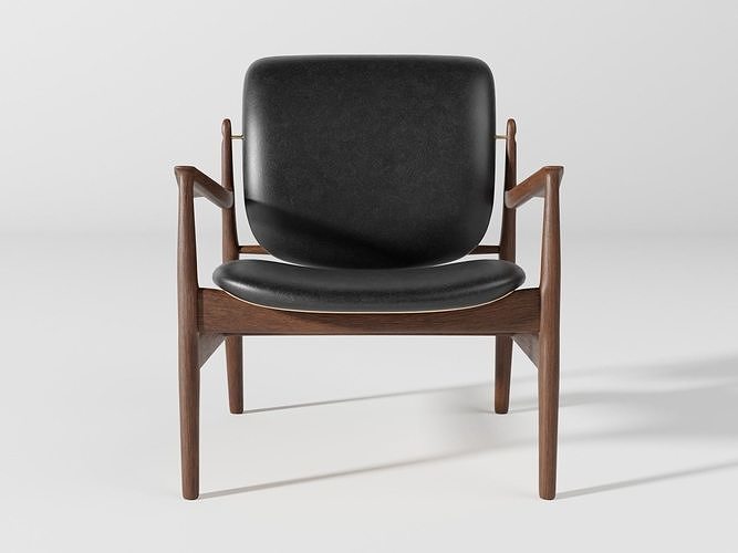 Fauteuil France chair 3D model 3