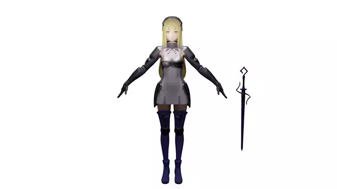 Danmachi Aiz Beautiful Warrior