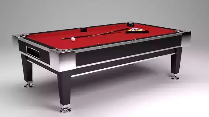 Billiard pool table