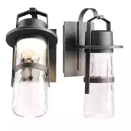 Balthus outdoor wall light  3D model