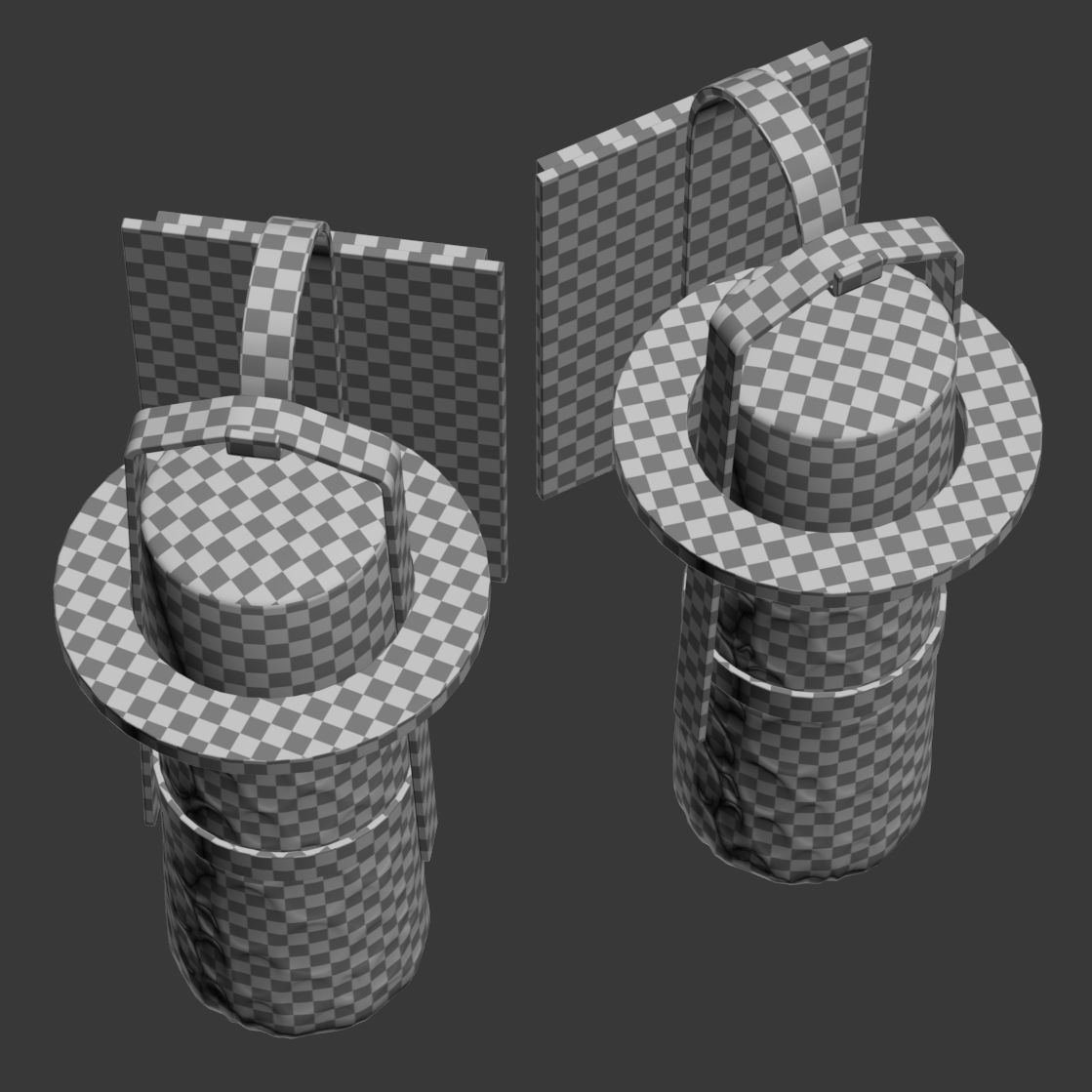 Balthus outdoor wall light  3D model_7