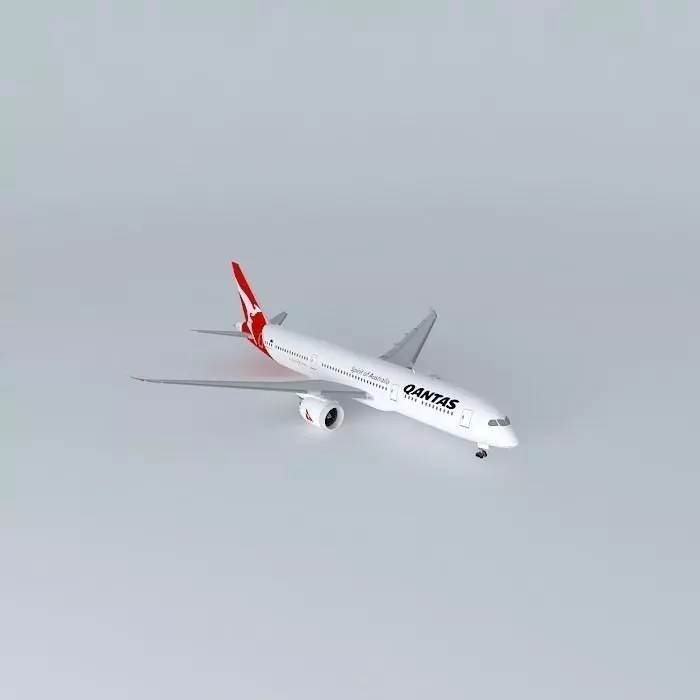 Qantas Boeing 787 9 Dreamliner To be delivered 2017 Free 3D model
