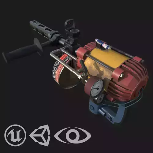 Postapocalyptic Machine Gun