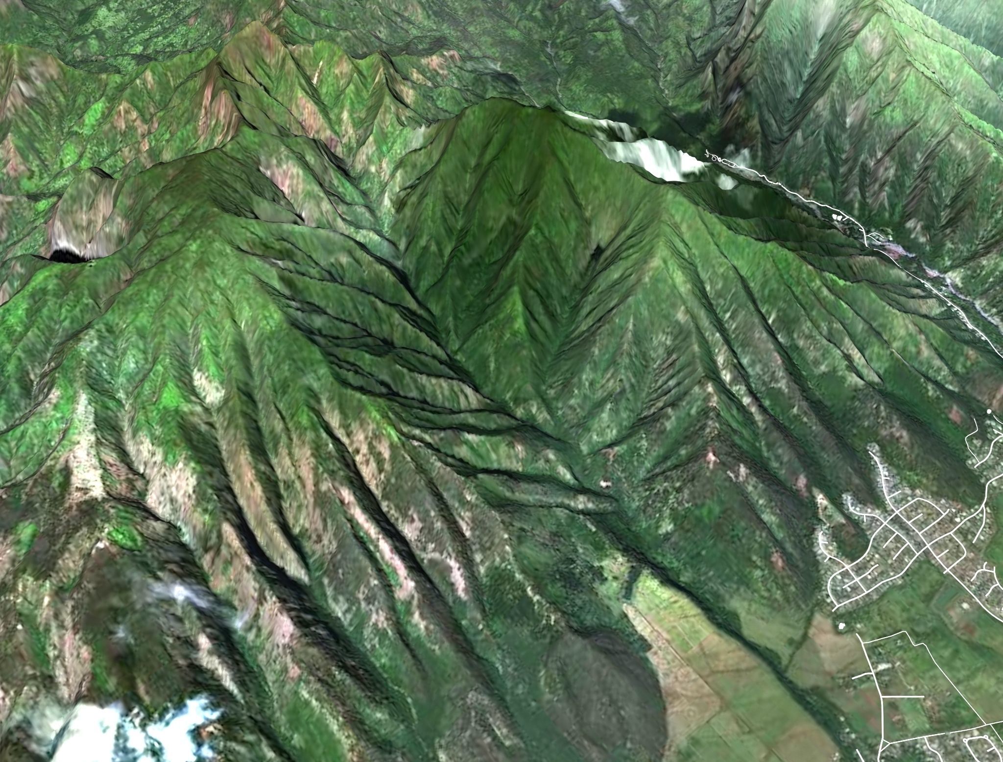 Hawai Maui Island 3D model_8