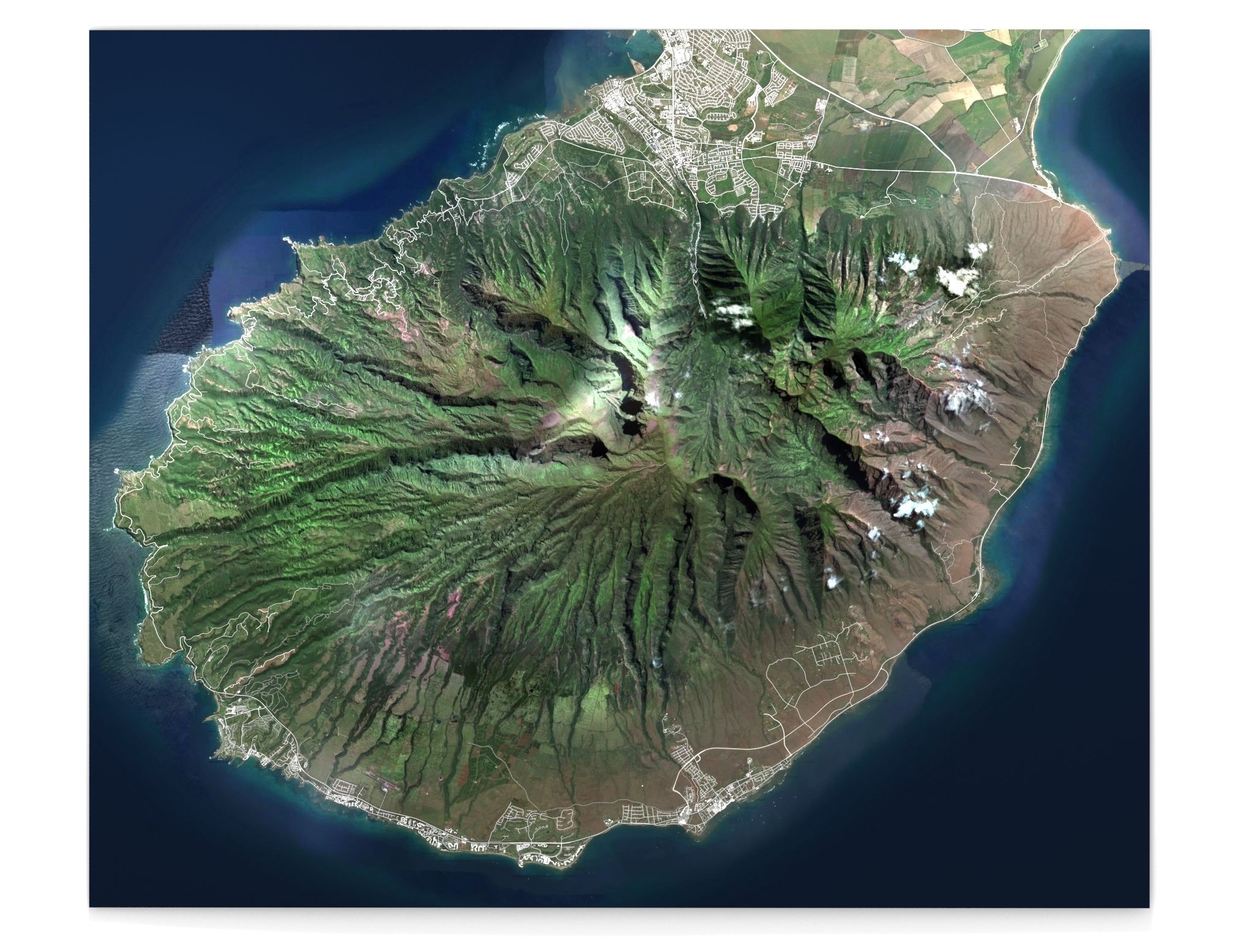 Hawai Maui Island 3D model_3