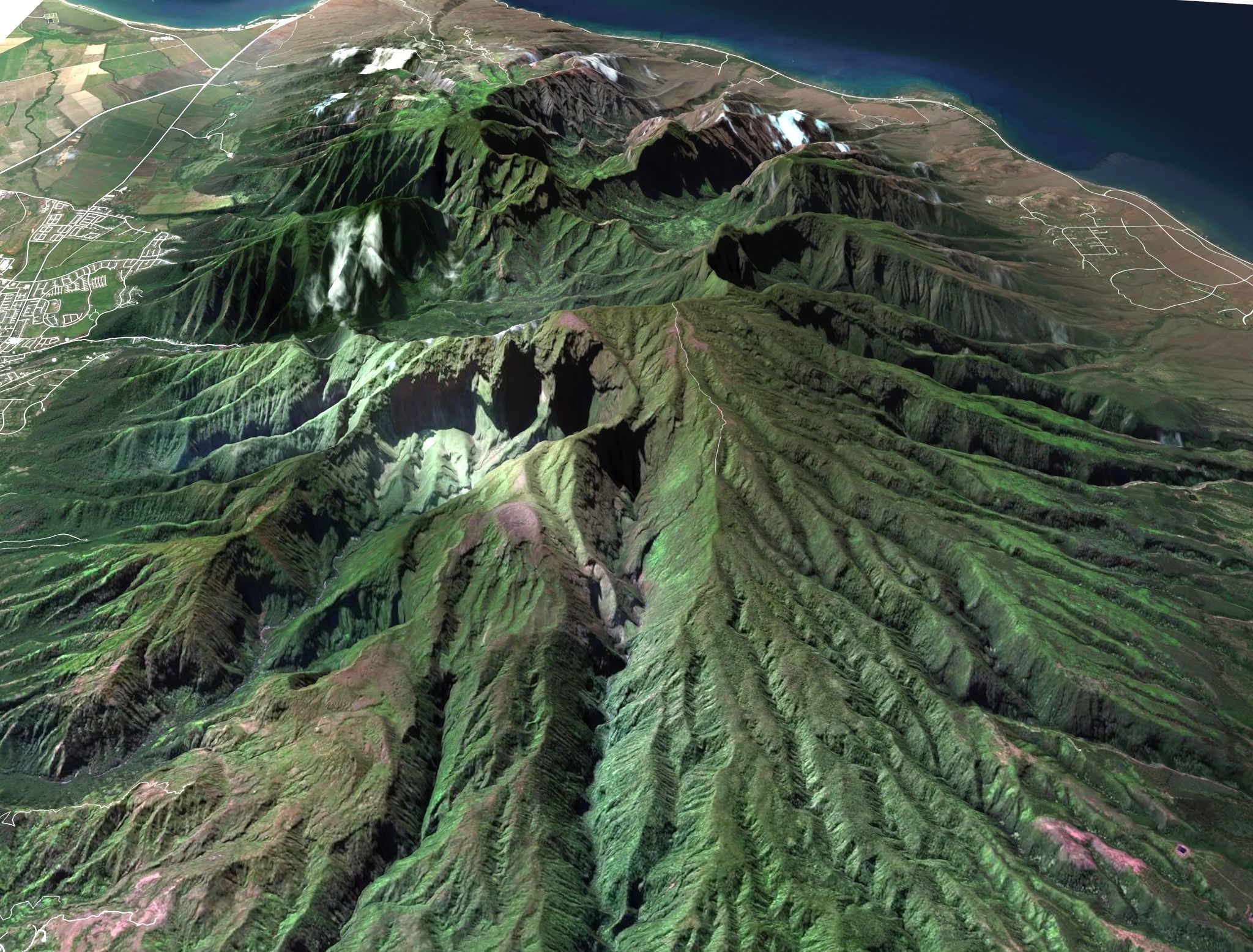 Hawai Maui Island 3D model_1
