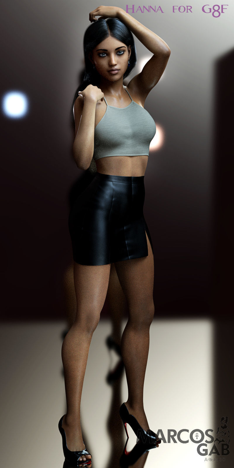 Hanna for Genesis 8 Female 3D model_9