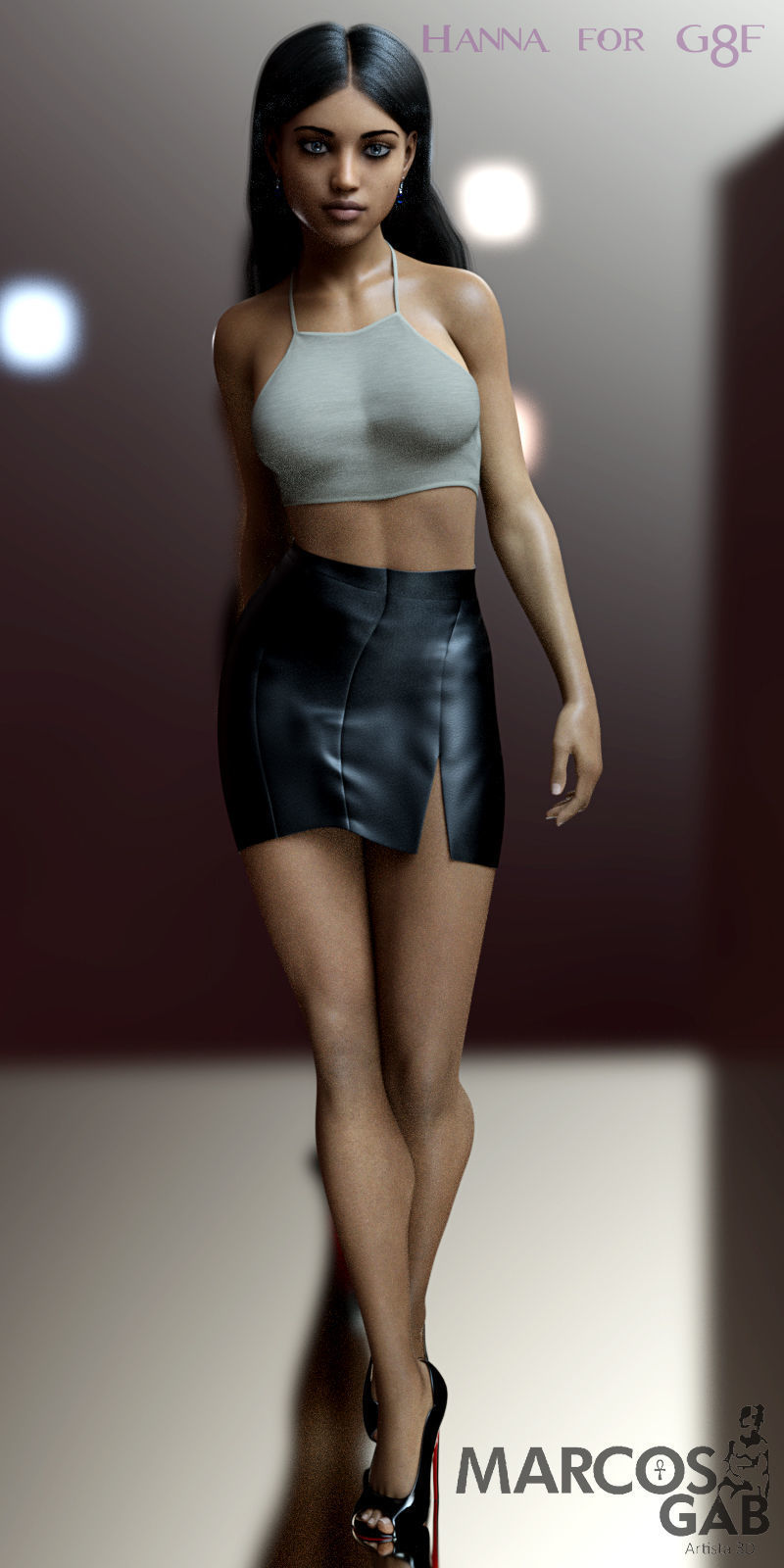 Hanna for Genesis 8 Female 3D model_8