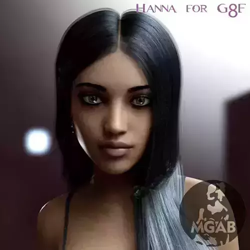Hanna for Genesis 8 Female 3D model