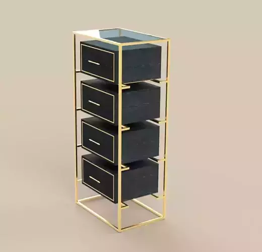 Chest of 4 drawers  modern credenza