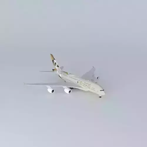 Etihad Airways Airbus A380 861 New Facets of Abu Dhabi Livery 2015 Wi-Fi Dome