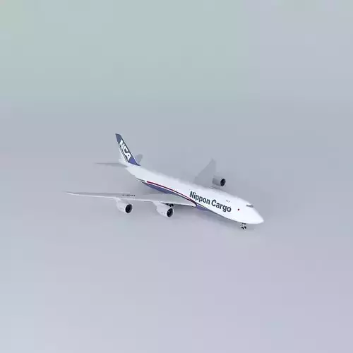 NCA Boeing 747 8KZF SCD JA11KZ New Livery 2015 Free 3D model