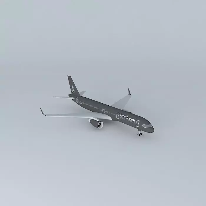 Four Seasons TAG Aviation Boeing 757 2K2 G TCSX 2015 Free 3D model