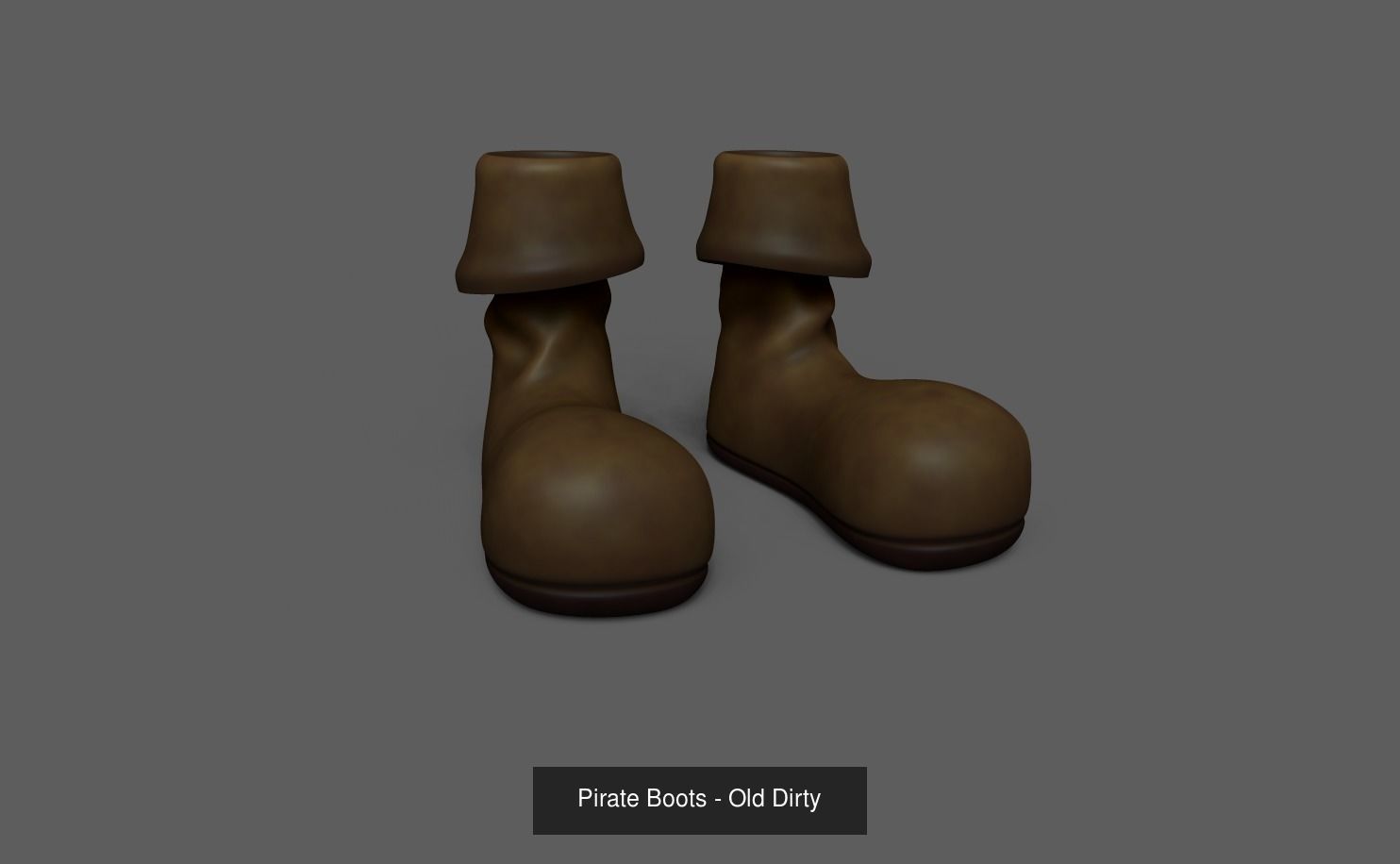 Pirate Outfit Pack - Human Character Costume 3D Model Collection_7