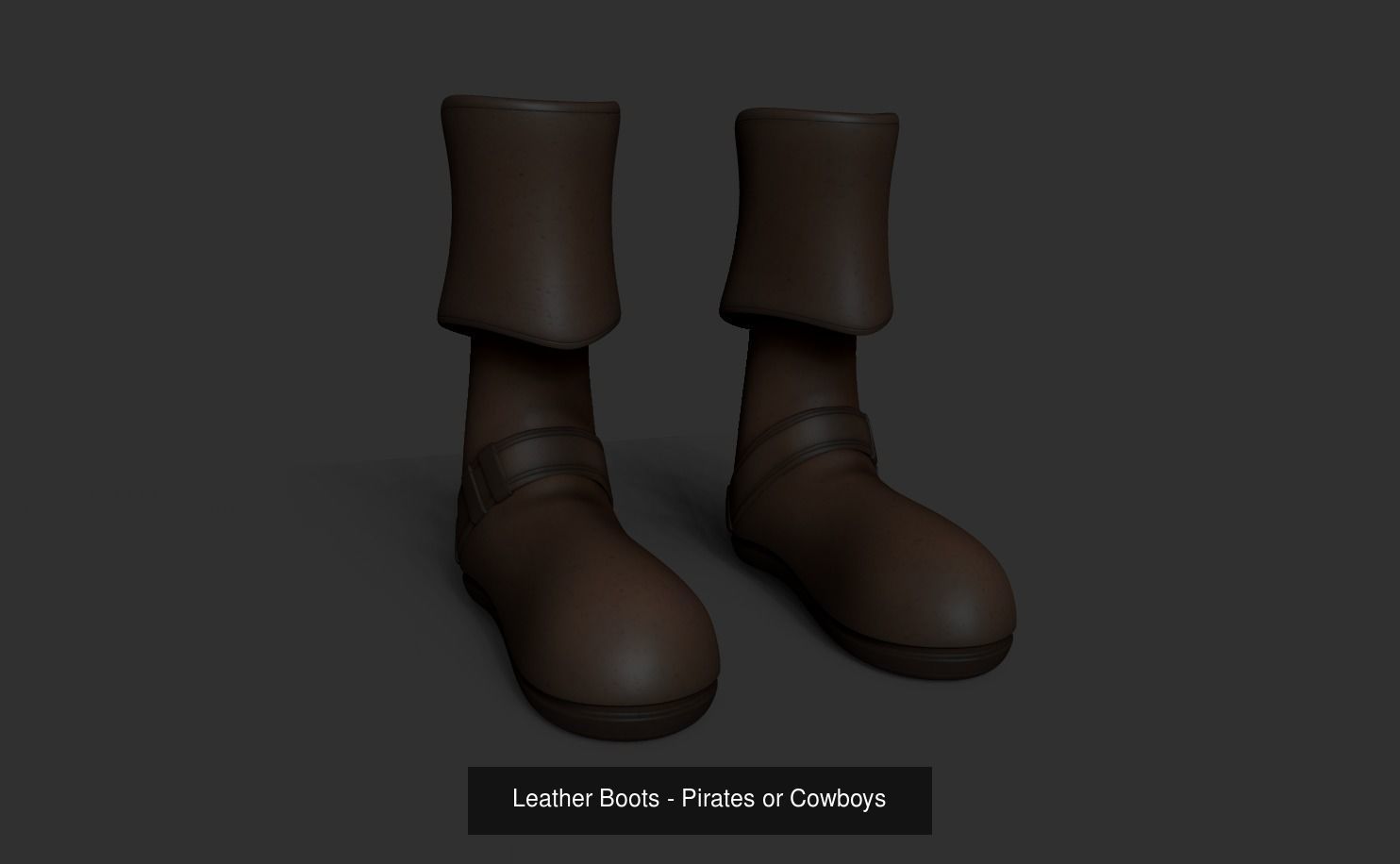 Pirate Outfit Pack - Human Character Costume 3D Model Collection_14