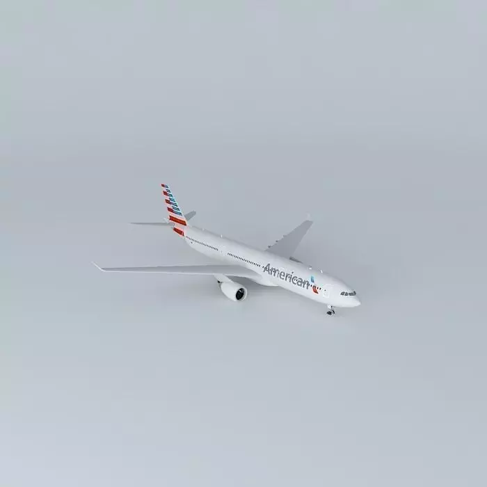 American Airlines Airbus A330 323X 2014 US Airways Free 3D model