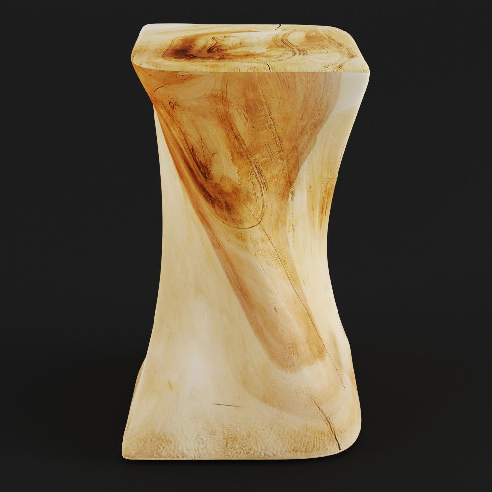 Hakon side table 3D model_1