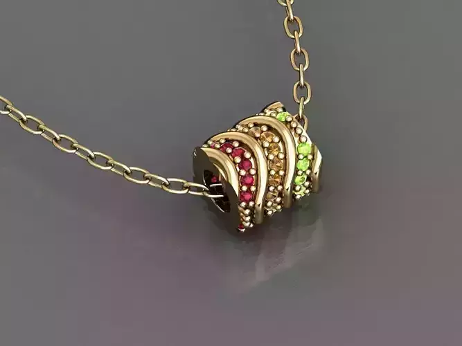 H163- Diamond NECKLACE