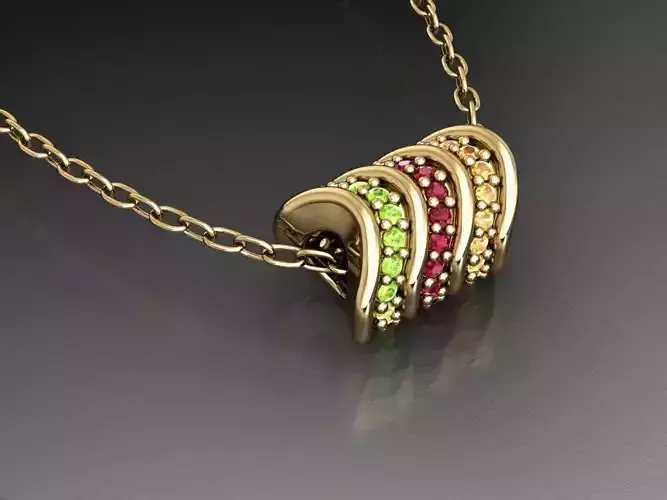 H164- Diamond NECKLACE