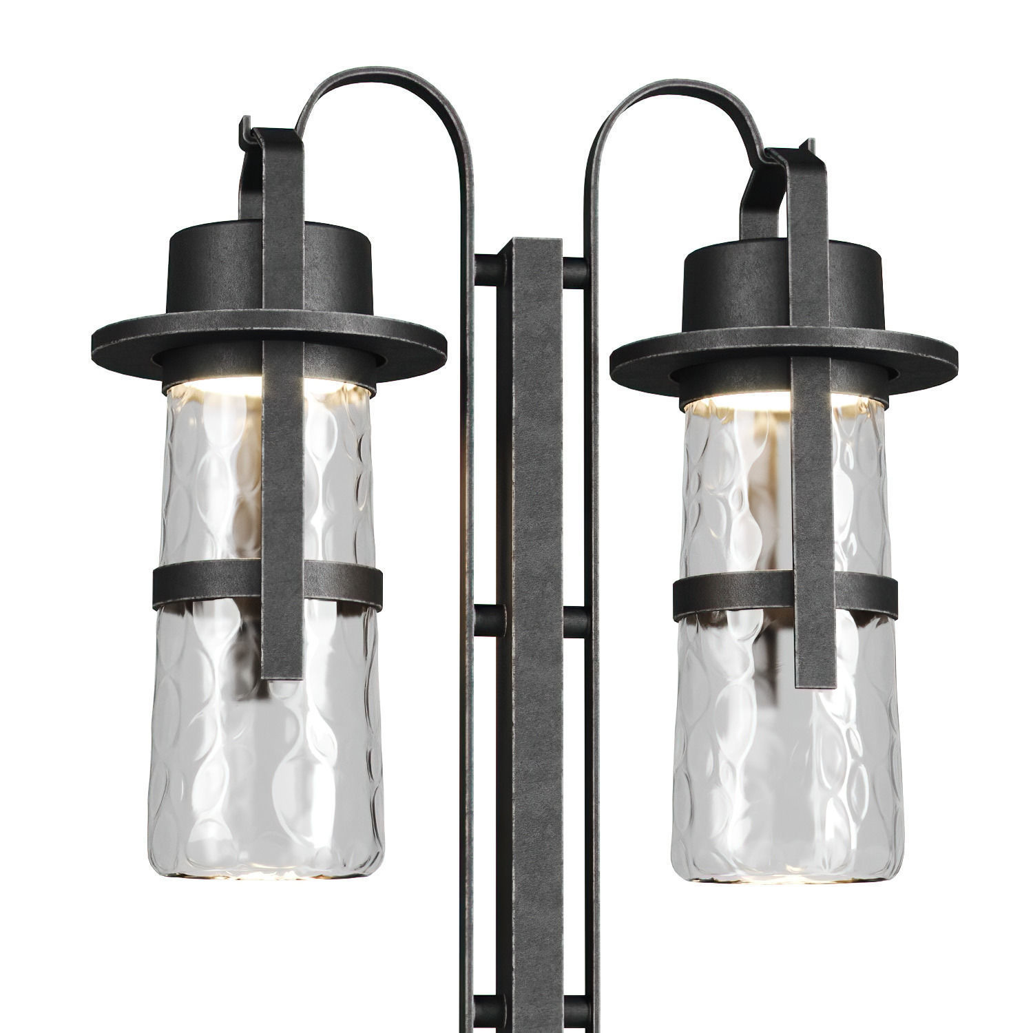 Balthus outdoor dual light  3D model_2