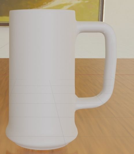 Set of beer glasses 3D model_17