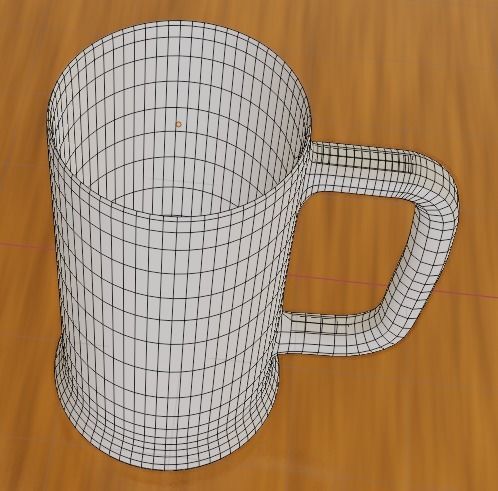 Set of beer glasses 3D model_16