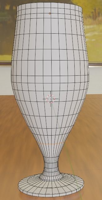 Beer glass 3D model_3