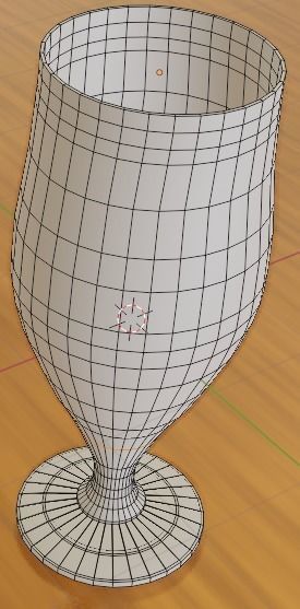 Beer glass 3D model_2