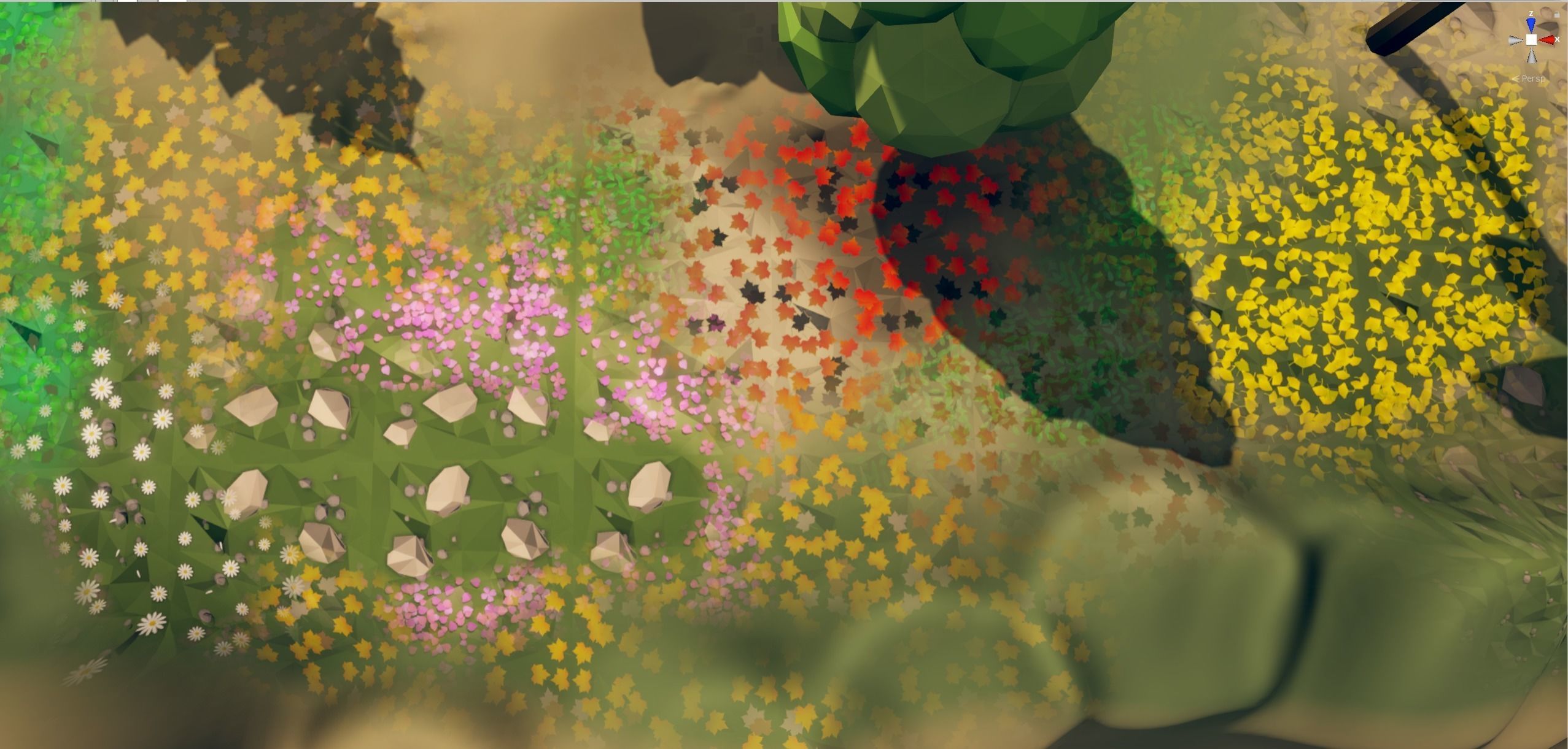 low poly terrain texture pack Pro 3D model_16