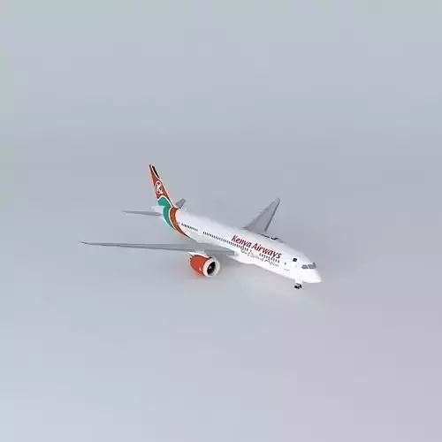 Kenya Airways Boeing 787 8 Dreamliner  2014