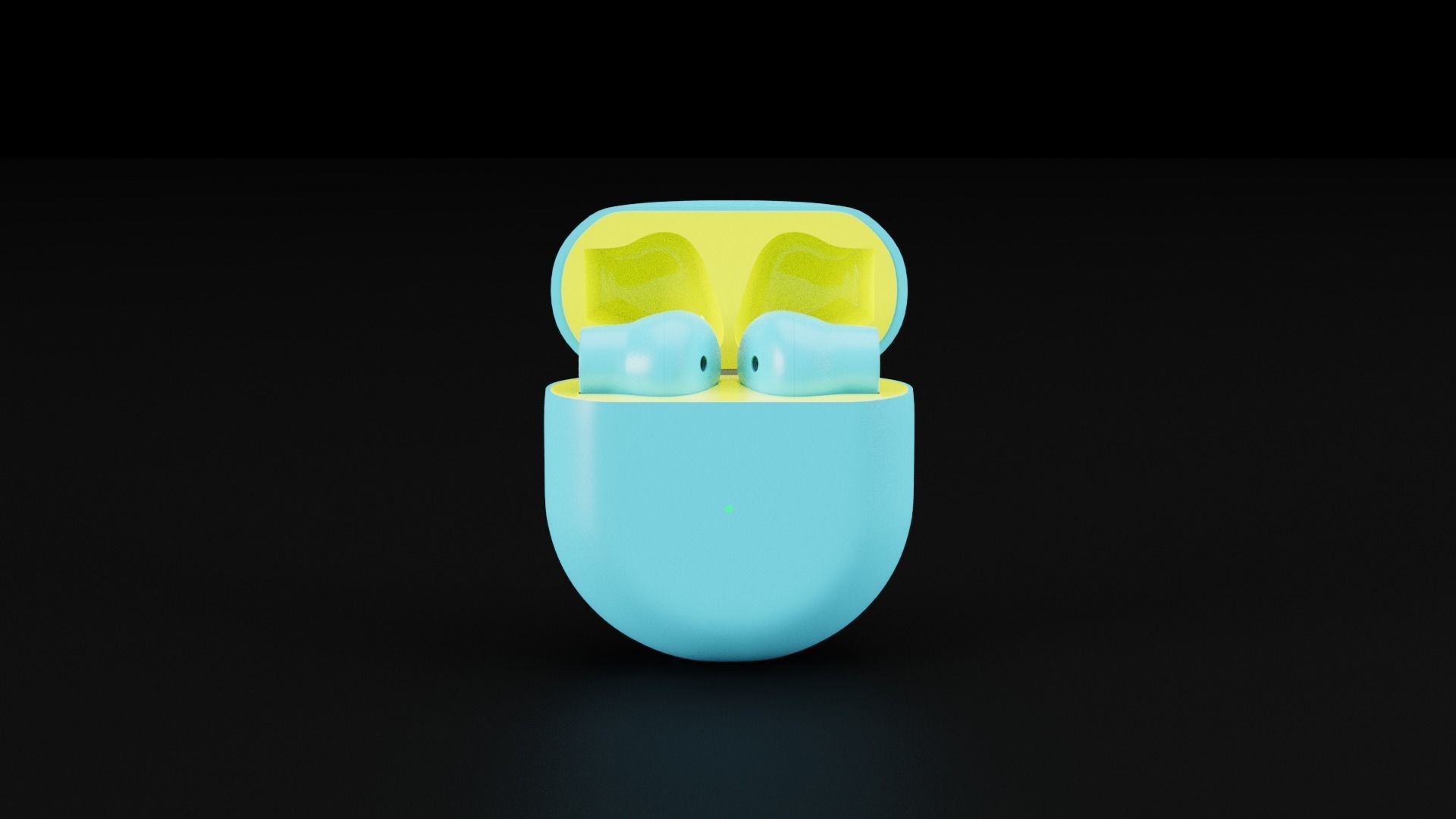 OnePlus Wireless EarBuds In All Official Colors 3D model_3