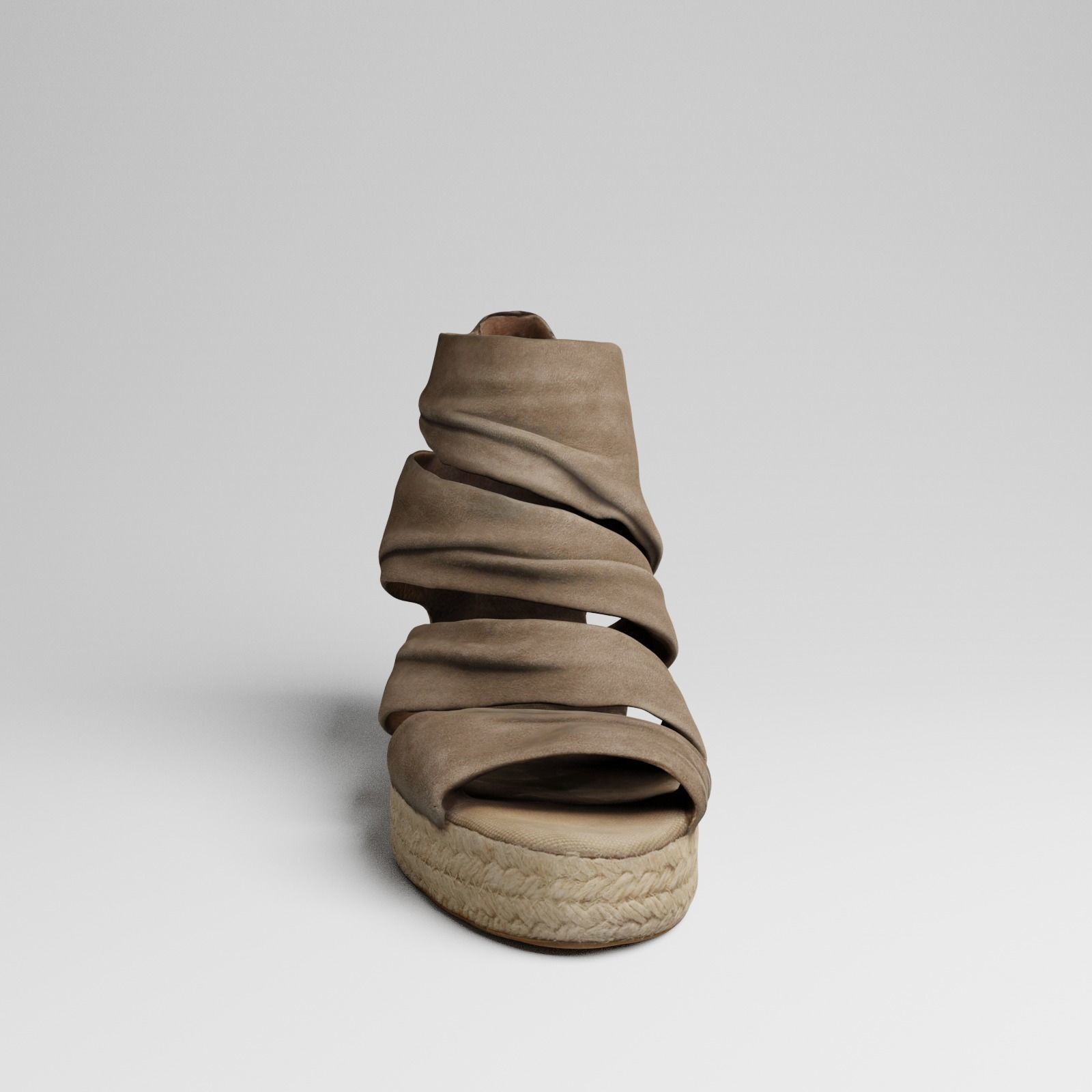Womens Sandal 3d scan 3D model_22