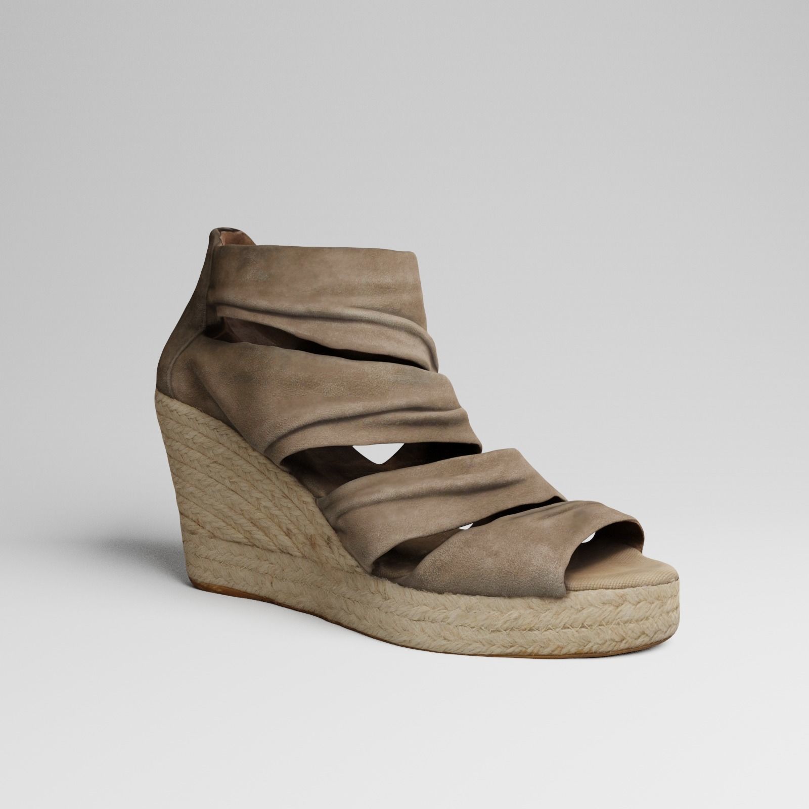 Womens Sandal 3d scan 3D model_6