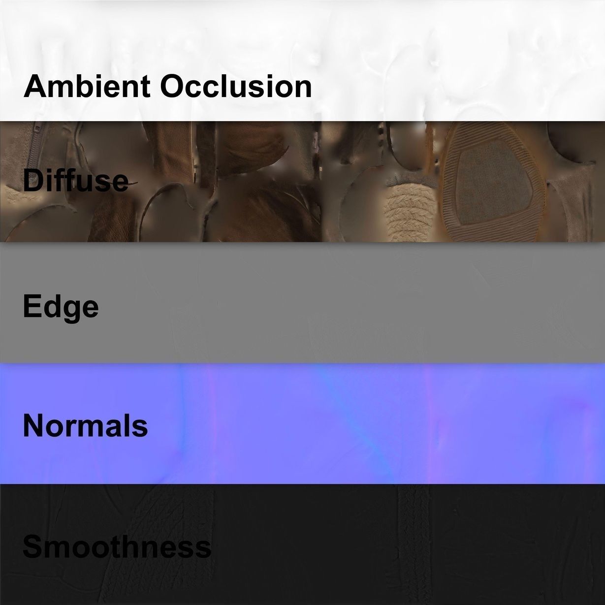 Womens Sandal 3d scan 3D model_4