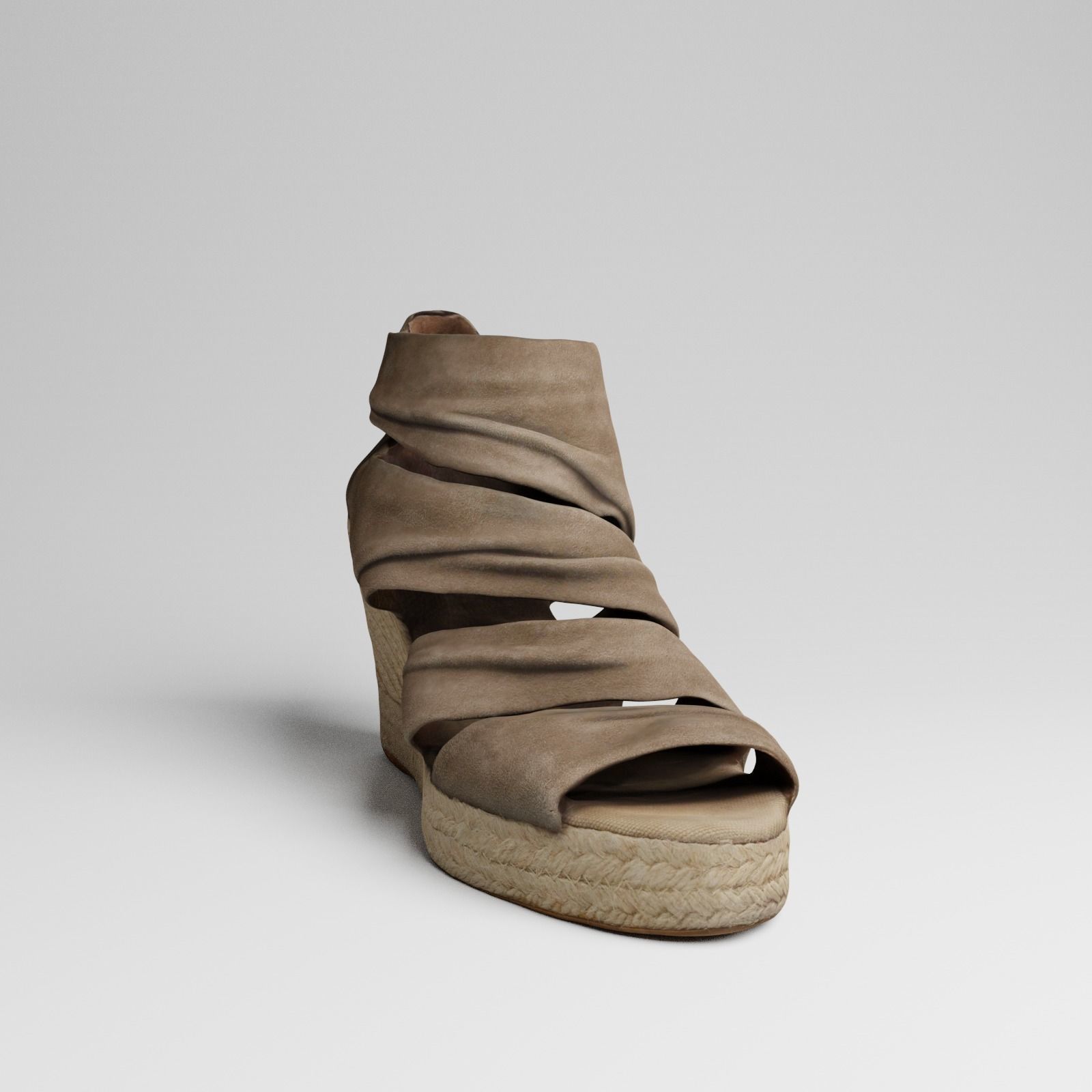 Womens Sandal 3d scan 3D model_23