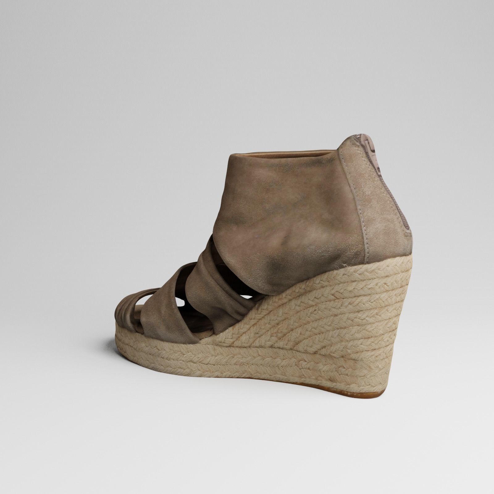 Womens Sandal 3d scan 3D model_15
