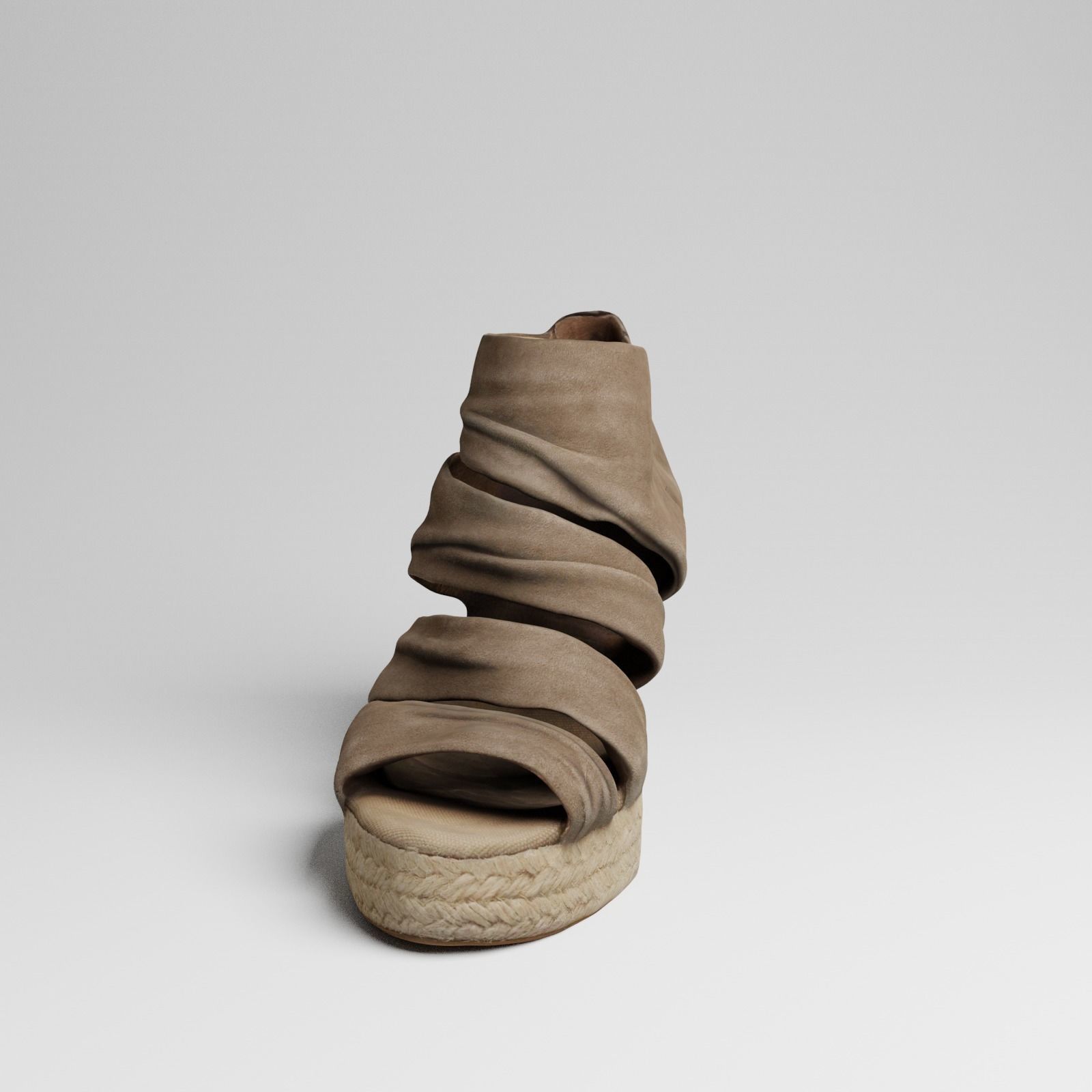 Womens Sandal 3d scan 3D model_21