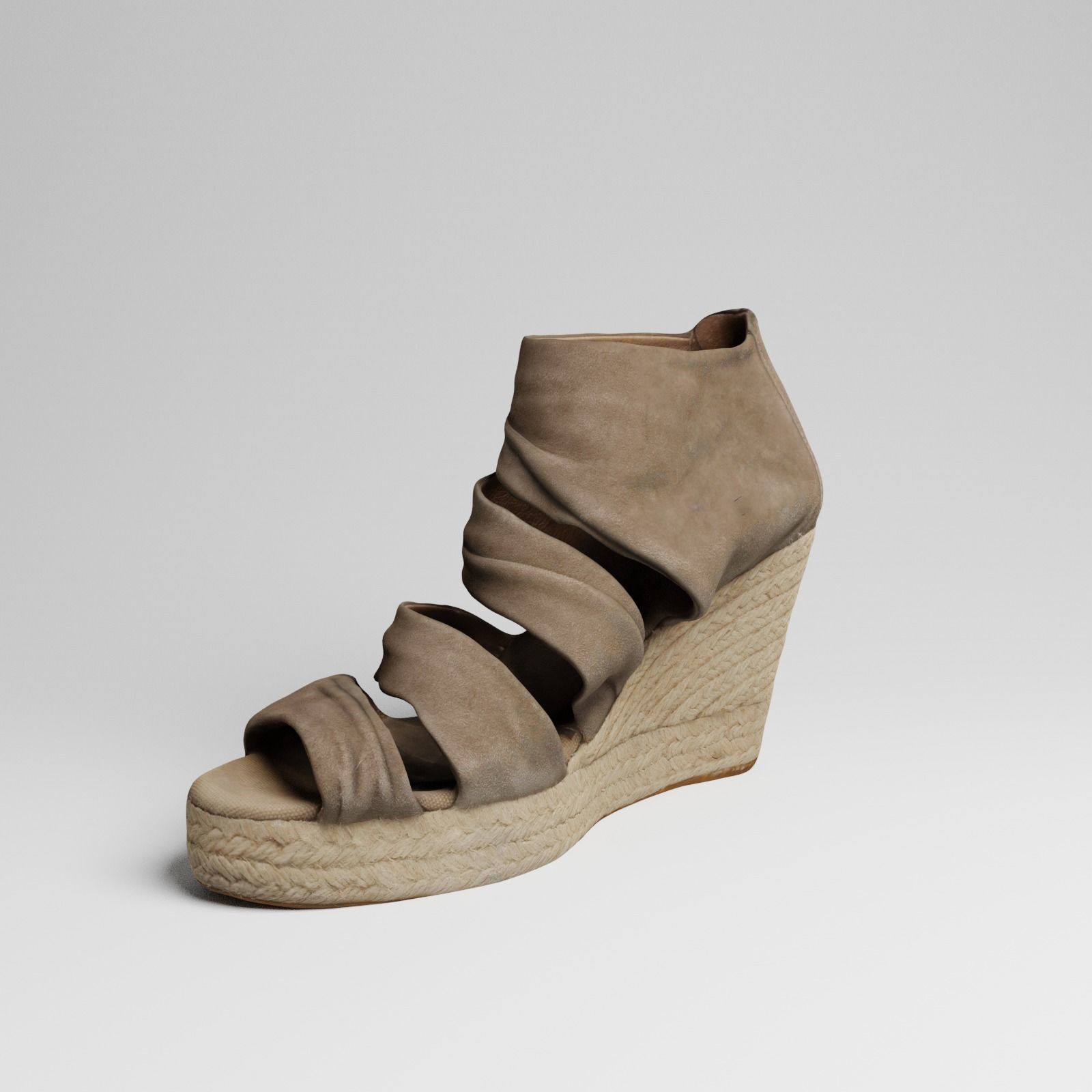 Womens Sandal 3d scan 3D model_19