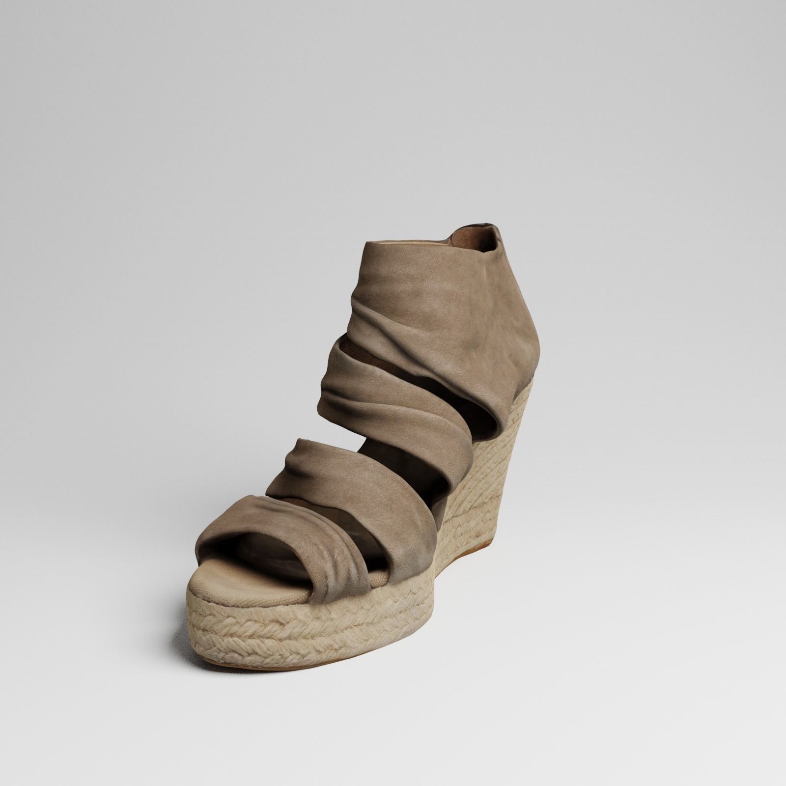 Womens Sandal 3d scan 3D model_20