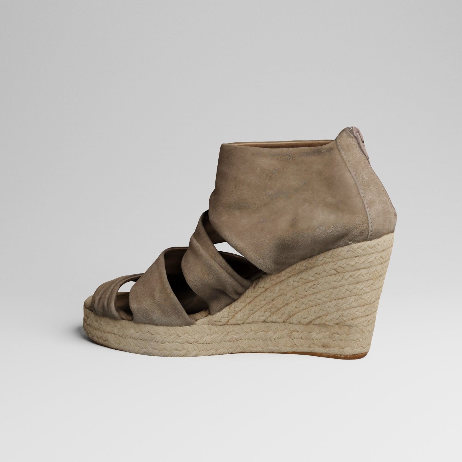 Womens Sandal 3d scan 3D model_16
