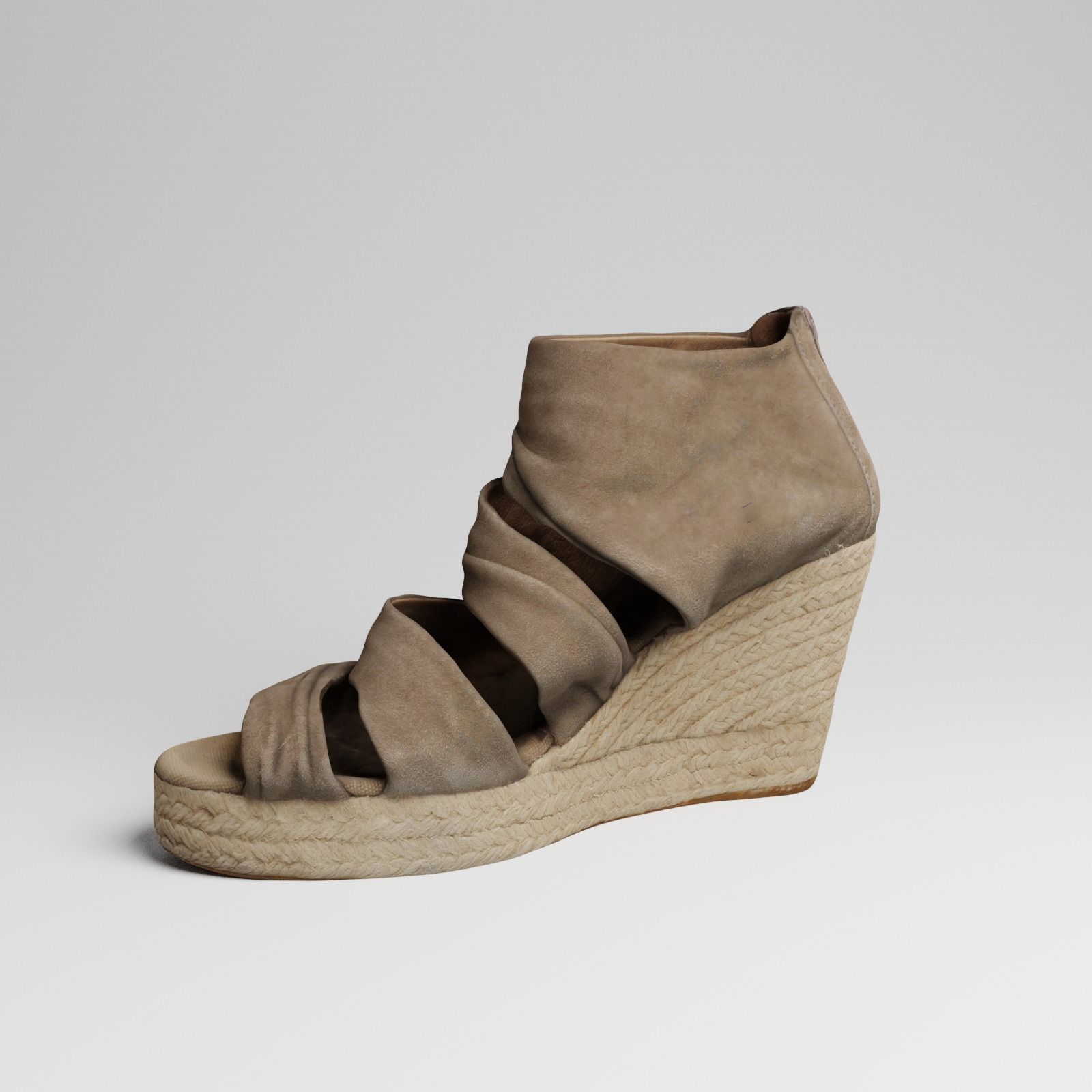 Womens Sandal 3d scan 3D model_18